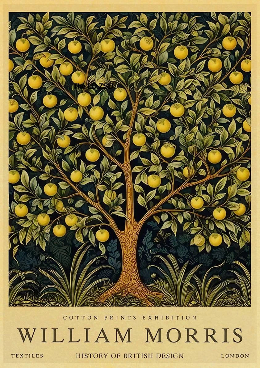 affiche poster nature vintage