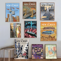 Thumbnail for affiche poster retro New York