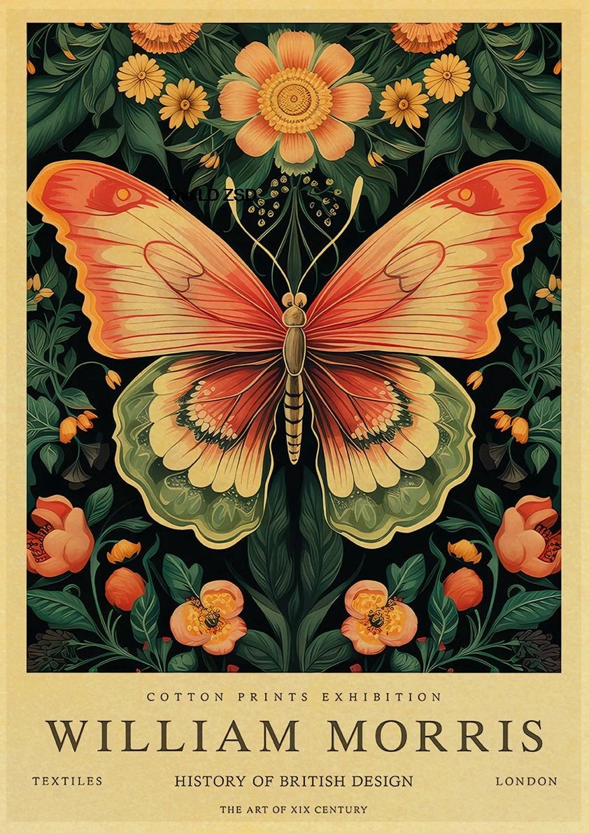 affiche poster nature vintage