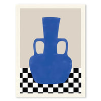 Thumbnail for affiche poster art deco bleu marine