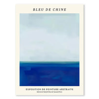 Thumbnail for affiche poster art deco bleu marine