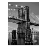 Thumbnail for affiche poster New York noir et blanc