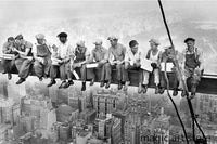 Thumbnail for affiche poster New York ouvrier