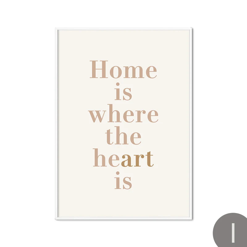 affiche poster nature beige