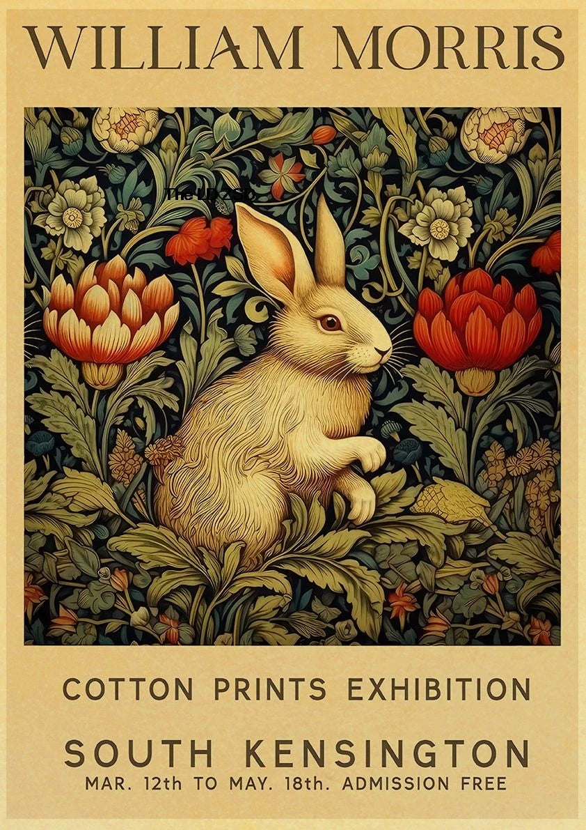 affiche poster nature vintage