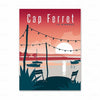 Affiche Cap Ferret-Affiche- affiches-posters.fr