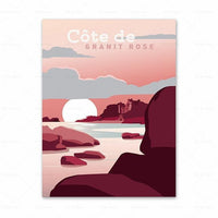 Thumbnail for Affiche Côte de Granit Rose-Affiche- affiches-posters.fr