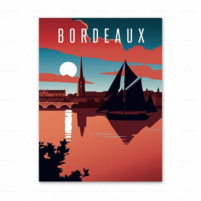 Affiche Garonne Bordeaux-Affiche- affiches-posters.fr