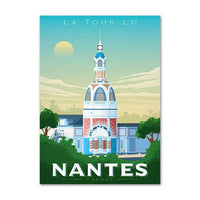 Thumbnail for Affiche Nantes la Tour de Lu-Affiche- affiches-posters.fr
