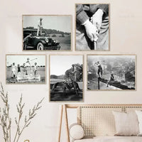 Thumbnail for affiche poster affiche golf noir et blanc-Affiche- affiches-posters.fr