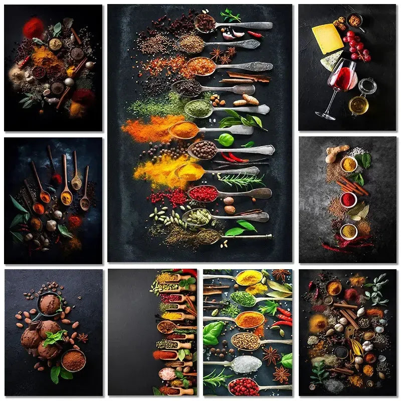 affiche poster cuisine format paysage-Affiche- affiches-posters.fr