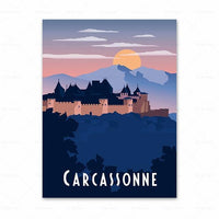 Thumbnail for Affiche Ville de Carcassonne-Affiche- affiches-posters.fr