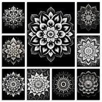 Thumbnail for affiches poster mandala noir et blanc-Affiche- affiches-posters.fr