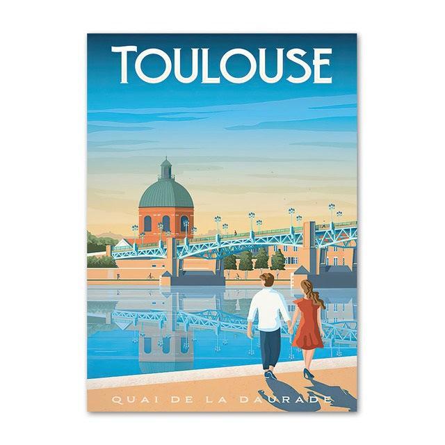 Poster Toulouse-Affiche- affiches-posters.fr