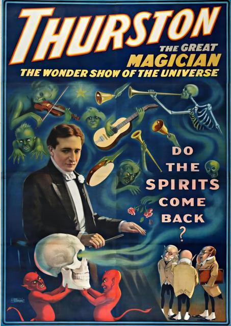 Affiche Cirque Magicien Thurston