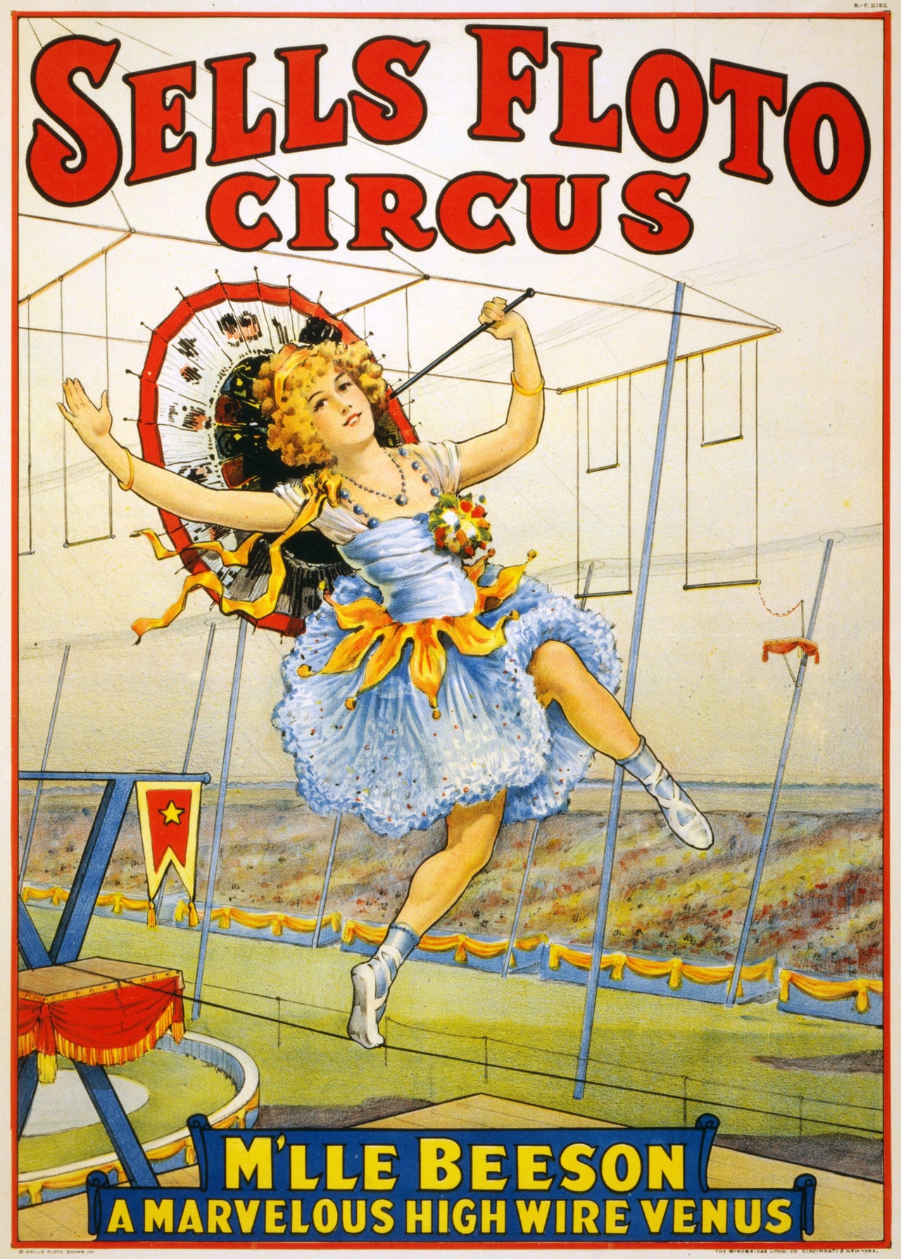 Affiche Cirque Besson-Affiche- affiches-posters.fr