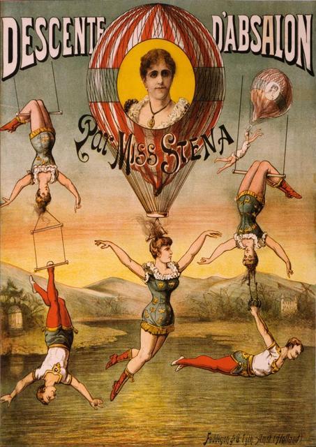 Affiche Cirque Descente d'Absalon-Affiche- affiches-posters.fr