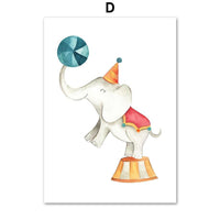 Thumbnail for Affiche Cirque Éléphant Ballon-Affiche- affiches-posters.fr