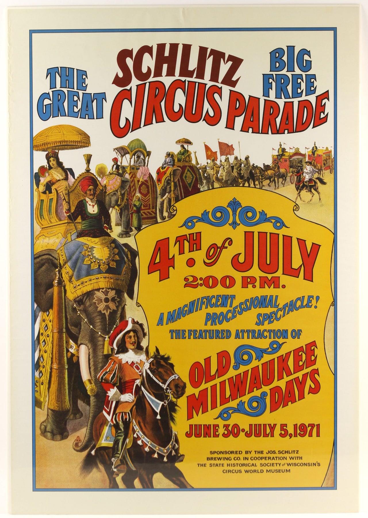 Affiche Cirque Parade-Affiche- affiches-posters.fr