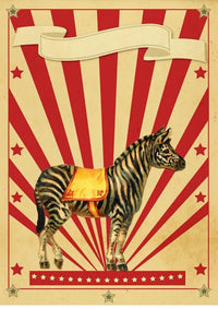 Thumbnail for Affiche Cirque Zèbre-Affiche- affiches-posters.fr