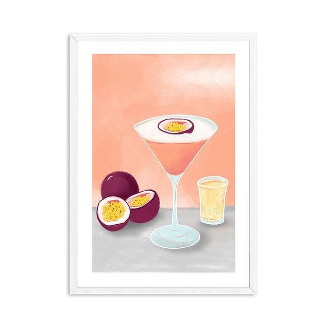 Affiche Cocktail Fruit de la Passion-Affiche- affiches-posters.fr