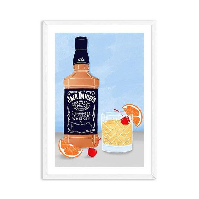 Affiche Cocktail Jack Daniel's-Affiche- affiches-posters.fr