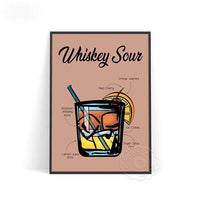 Thumbnail for Affiche Cocktail Whiskey Sour-Affiche- affiches-posters.fr