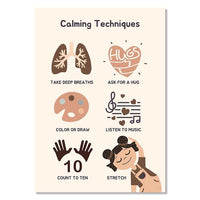Thumbnail for Affiche Éducative Calme en Anglais-Affiche- affiches-posters.fr