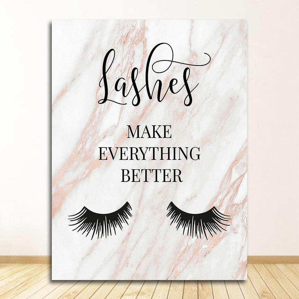 Affiche Extension de Cils-Affiche- affiches-posters.fr