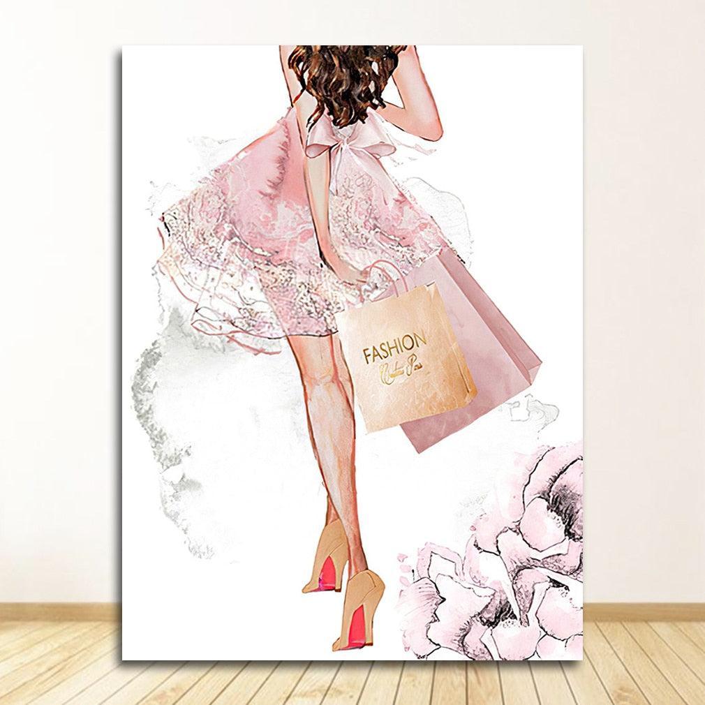 Affiche Femme Fashion-Affiche- affiches-posters.fr