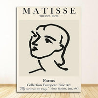 Thumbnail for Affiche Matisse Courbes-Affiche- affiches-posters.fr