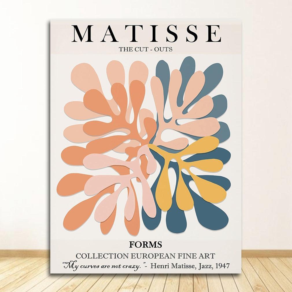 Affiche Matisse la Gerbes-Affiche- affiches-posters.fr