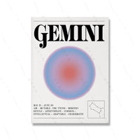 Thumbnail for Affiche Signe Astrologique Gémeaux-Affiche- affiches-posters.fr