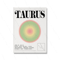 Thumbnail for Affiche Signe Astrologique Taureau-Affiche- affiches-posters.fr