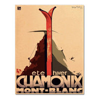 Thumbnail for Affiche Ski Mont Blanc-Affiche- affiches-posters.fr