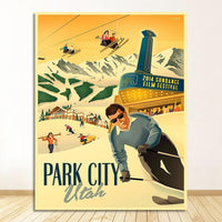 Thumbnail for Affiche Skieur-Affiche- affiches-posters.fr
